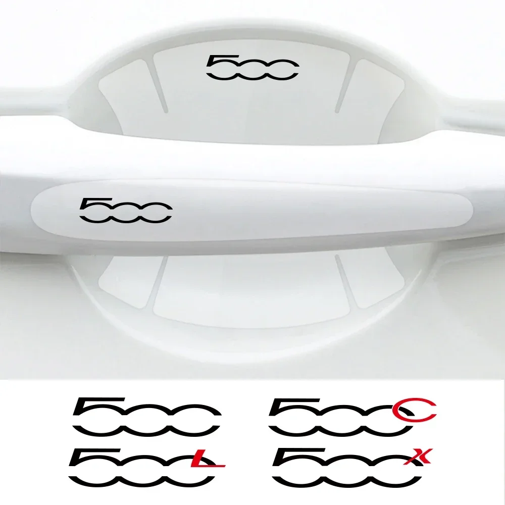 Car Door Handle Protector - 4pcs Car Door Bowl Protection Sticker