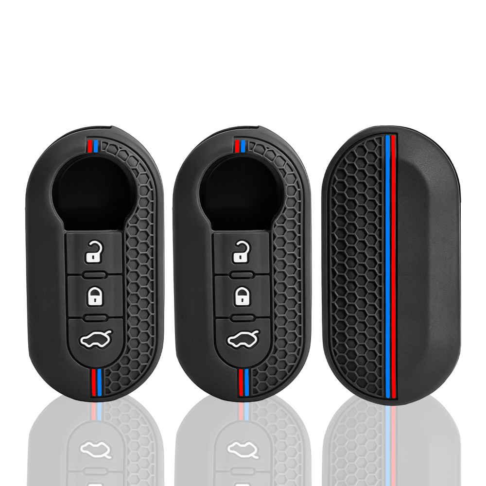 Car Key Signal Blocker - Silicone Car Key Case Cover For