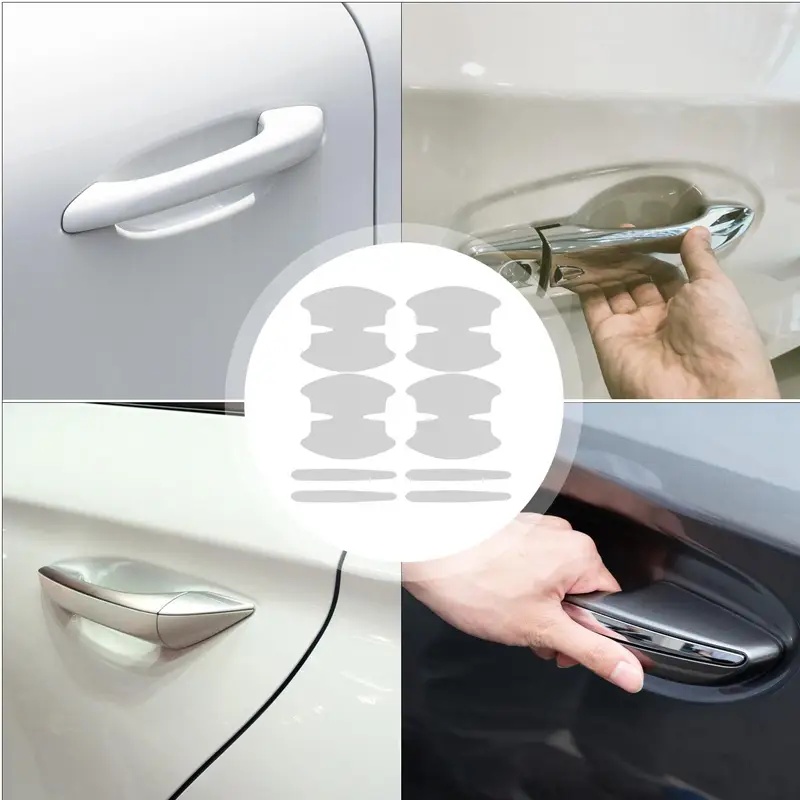 Car Door Handle Protector - Car Door Handle Sticker 8 Pieces