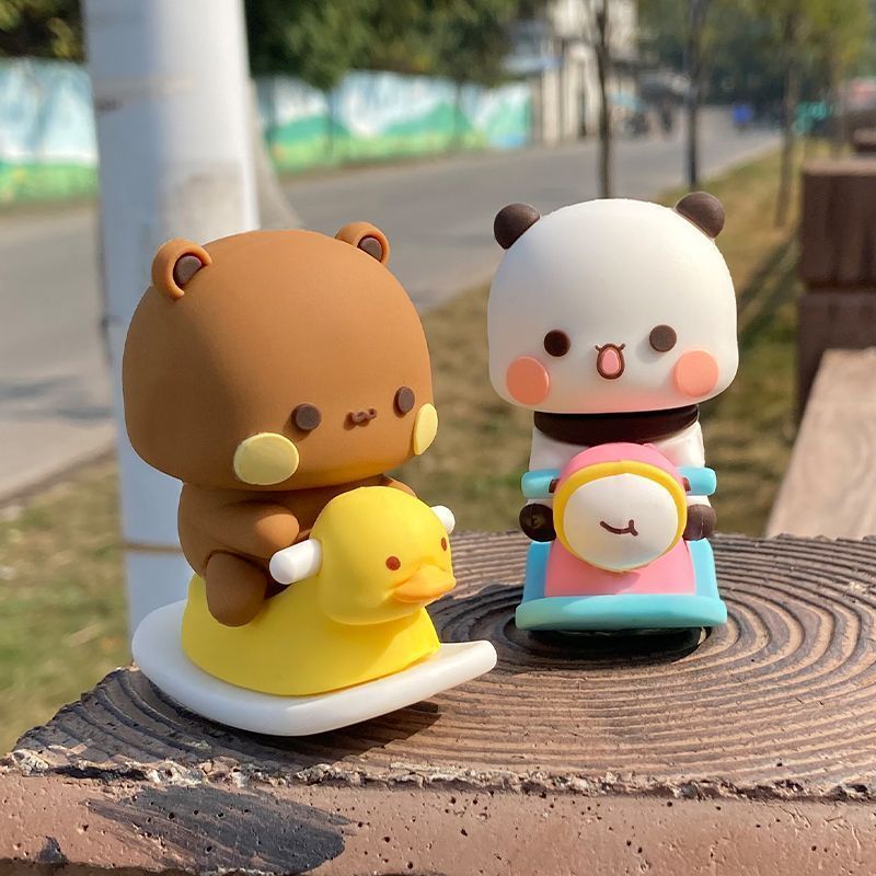 Yier Bubu Spring Swing Figurin - огляд і ціна Car Accessories For Inside
