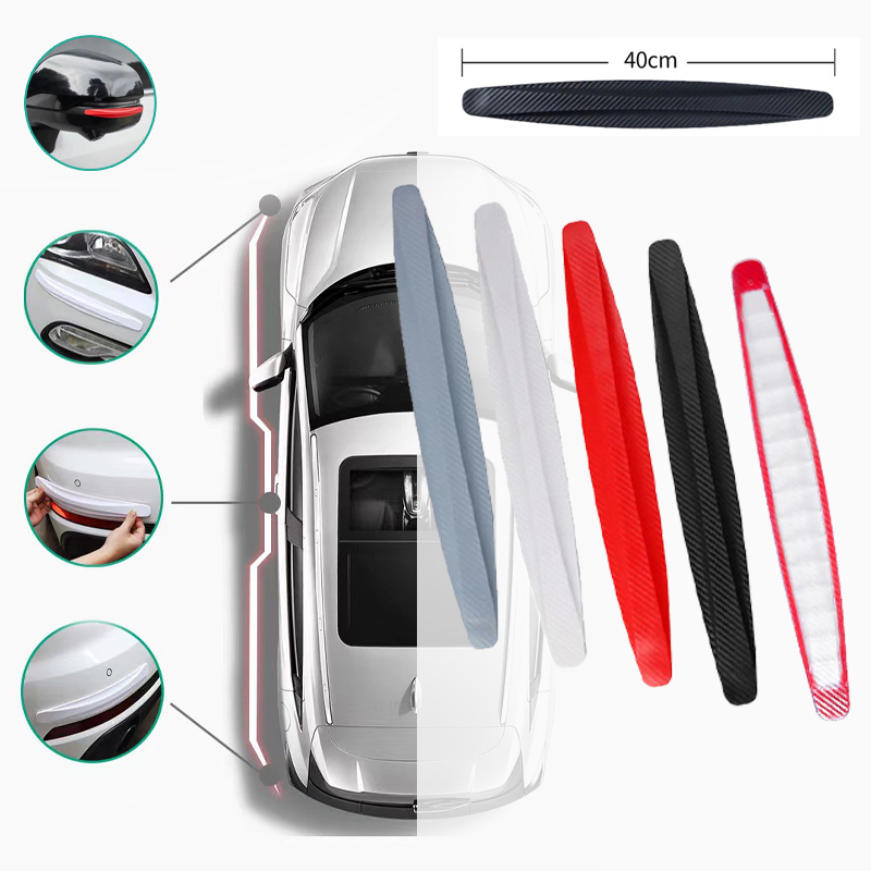 2/4PCS Front Rear Bumper Unive - огляд і ціна Bumper Guard Protector