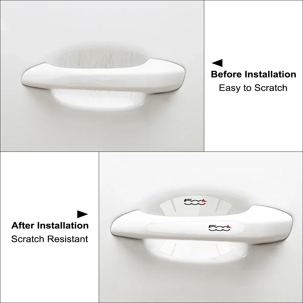 4pcs Car Door Bowl Protection  - огляд і ціна Car Door Handle Protector