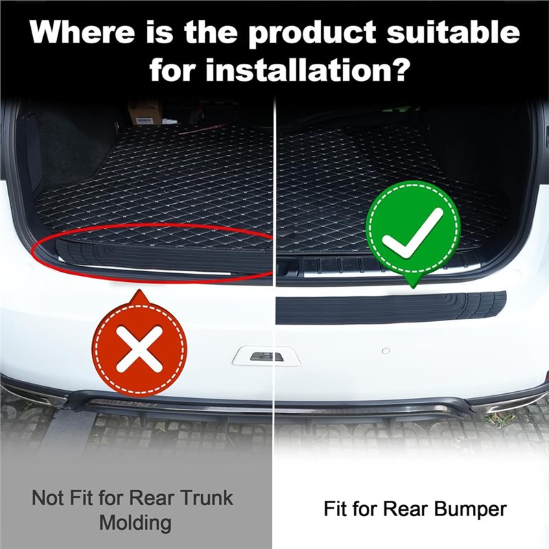 Car Rear Bumper Protector 2 PC - огляд і ціна Bumper Guard Protector