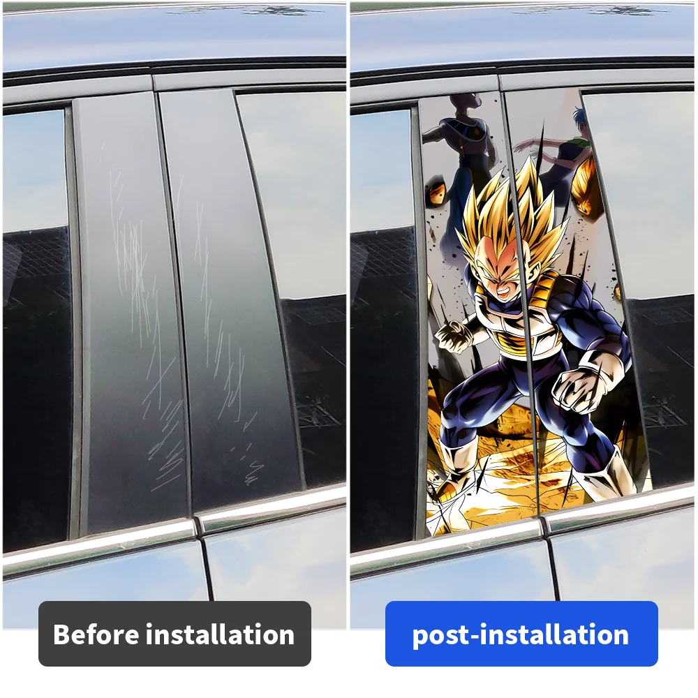 Anime Son Goku Car Stickers Au - огляд і ціна Car Accessories Joker