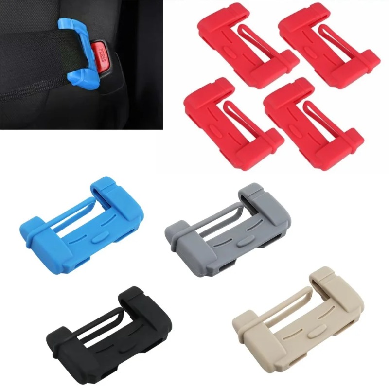 2pcs Car Seat Belt Clip Silico - огляд і ціна Car Accessories For Inside