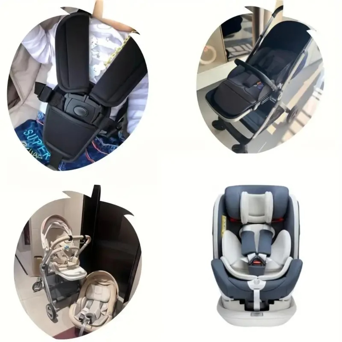 Baby Car Seat Belt Pads Univer - огляд і ціна Car Accessories For Baby