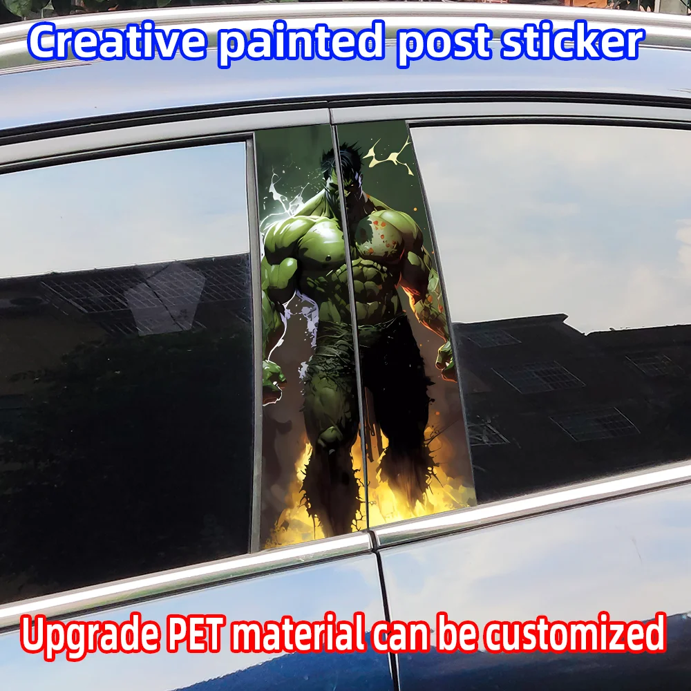 Anime Hulk Car Stickers Auto B - огляд і ціна Car Accessories Joker