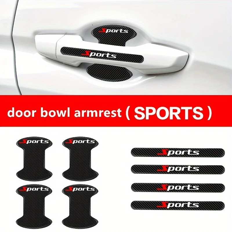 8Pcs/Set Car Door Handle Prote - огляд і ціна Car Door Handle Protector