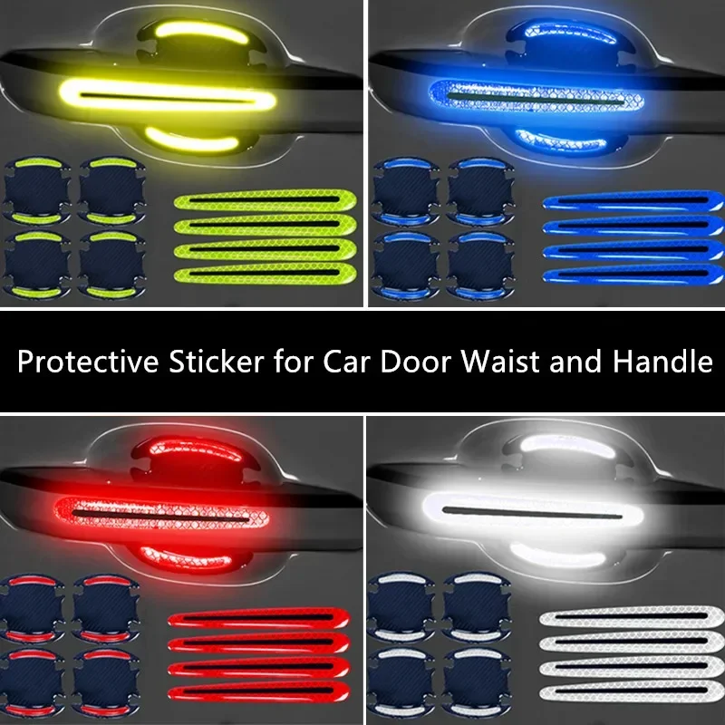 8PCS Car Door Bowl Handle Prot - огляд і ціна Car Door Handle Protector