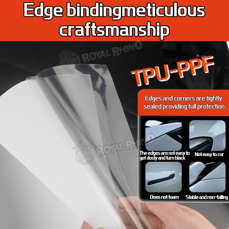 Transparent TPU Car Body Paint - огляд і ціна Bumper Guard Protector