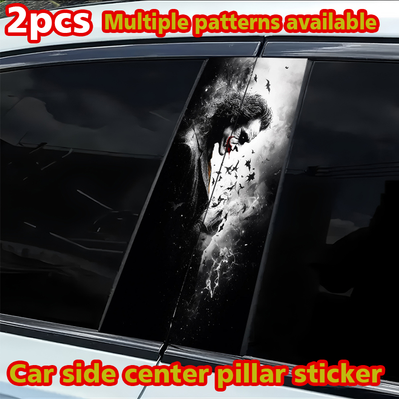 2 car center pillar stickers J - огляд і ціна Car Accessories Joker