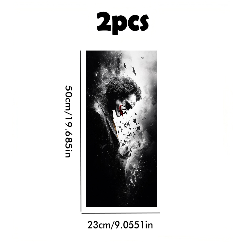 2 car center pillar stickers J - огляд і ціна Car Accessories Joker
