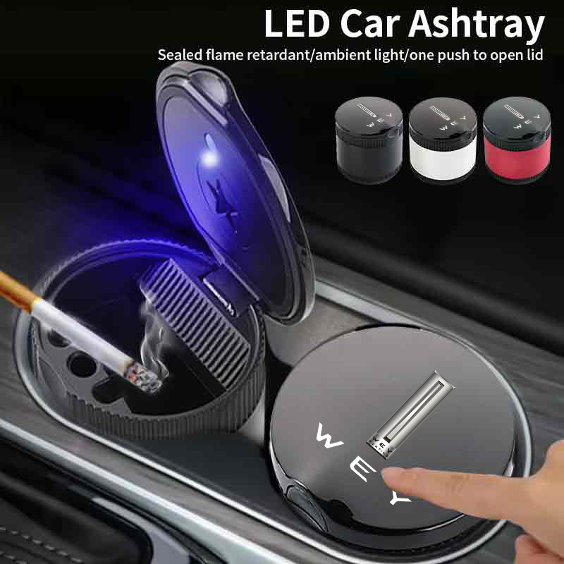 Universal Car LED Ashtray Cont - огляд і ціна Car Accessories Under 500