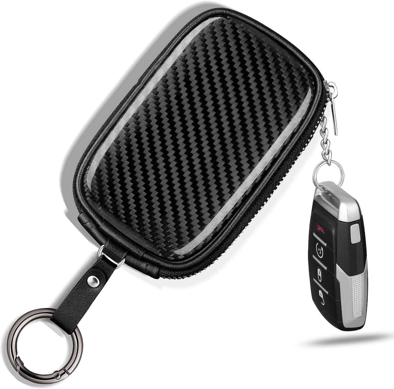 Carbon Fiber Universal Key Fob - огляд і ціна Car Key Signal Blocker