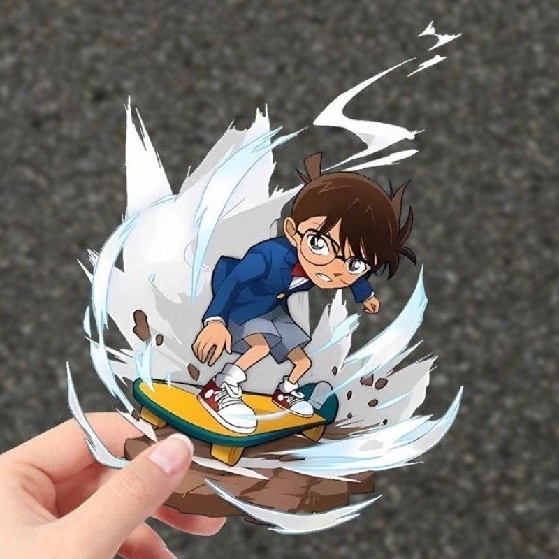 Detective Conan Cartoon Skateb - огляд і ціна Car Accessories Gifts