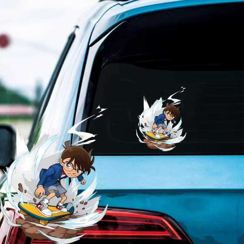 Detective Conan Cartoon Skateb - огляд і ціна Car Accessories Gifts