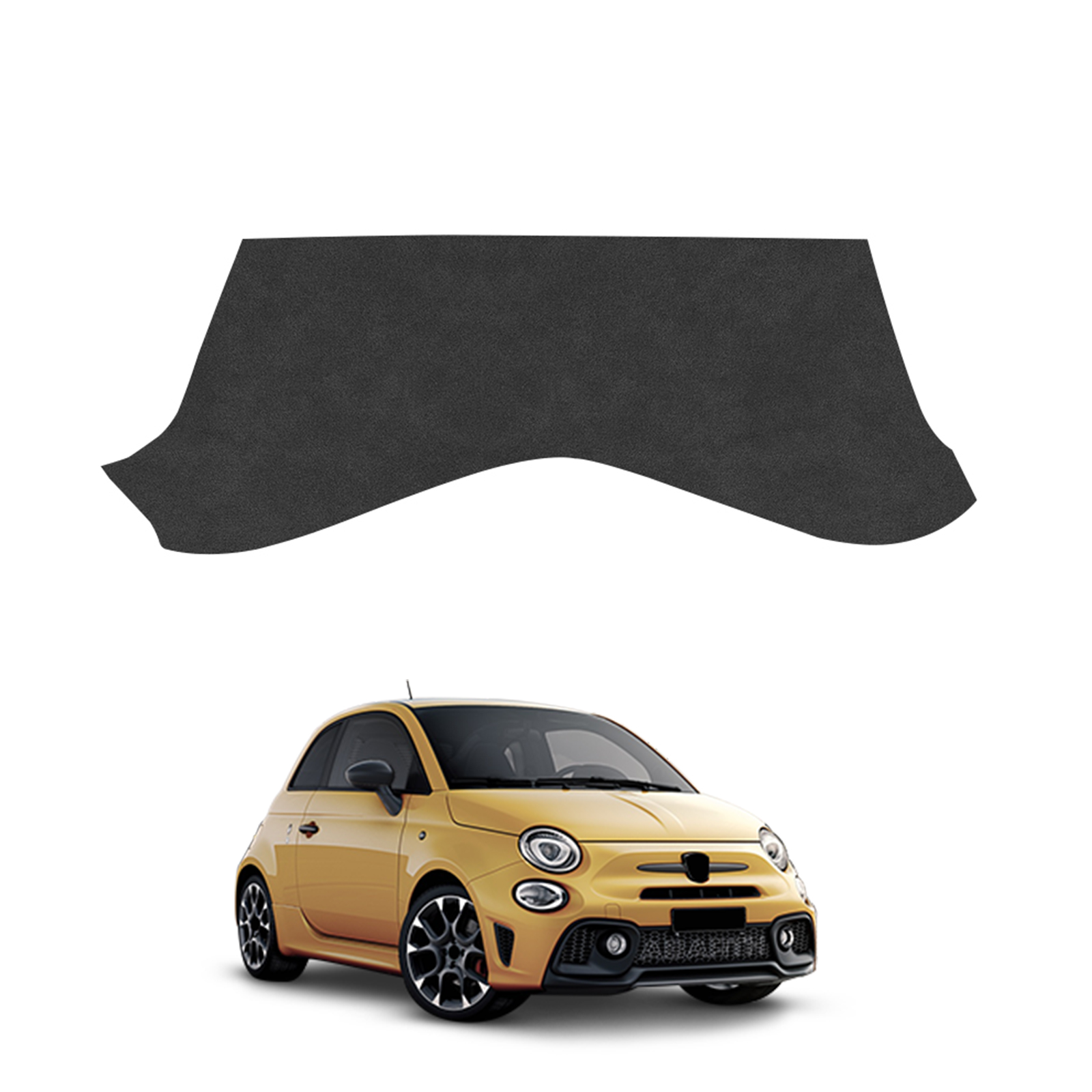 Premium Suede For Abarth 595/6 - огляд і ціна Car Accessories Under 500