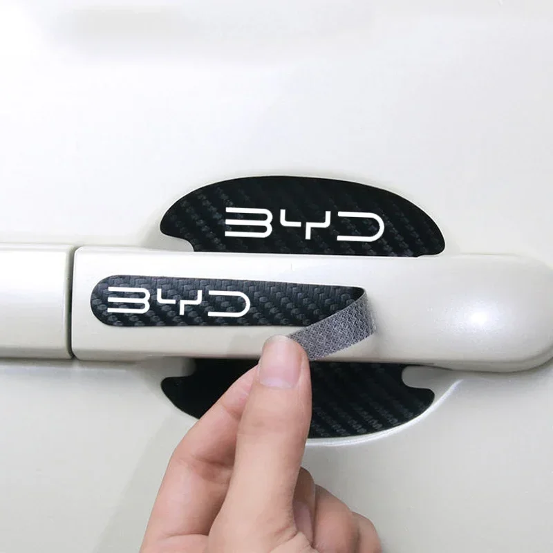8Pcs Carbon Fiber Car Door Han - огляд і ціна Car Door Handle Protector
