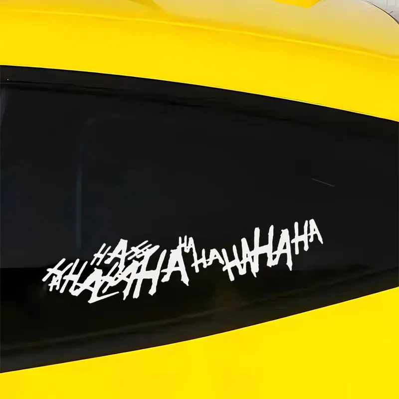HAHAHA Joker Laughing Sticker, - огляд і ціна Car Accessories Joker