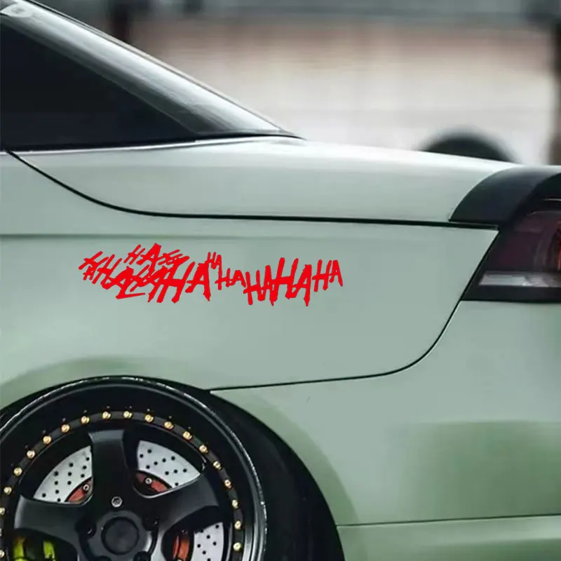 HAHAHA Joker Laughing Sticker, - огляд і ціна Car Accessories Joker